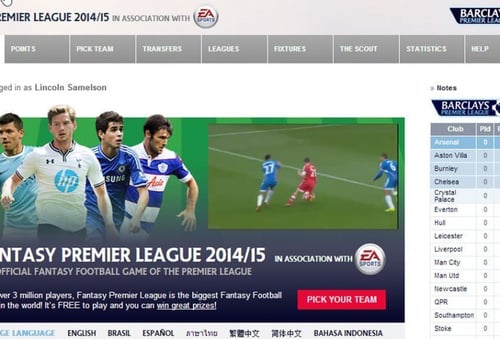 Join the KIKOFF Fantasy Premier League and win