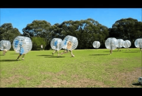 Bubble soccer in sydney
